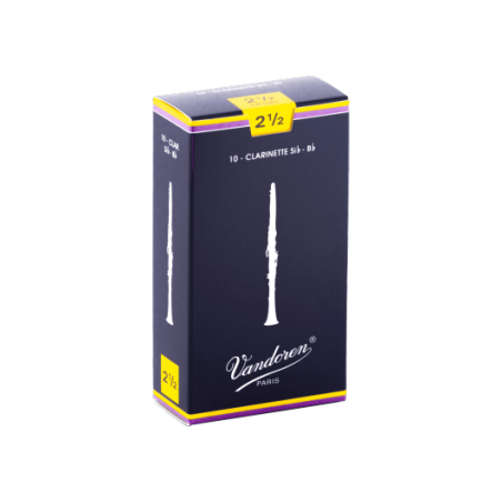 Anches clarinette Sib Traditionnelles force 2,5 - VANDOREN