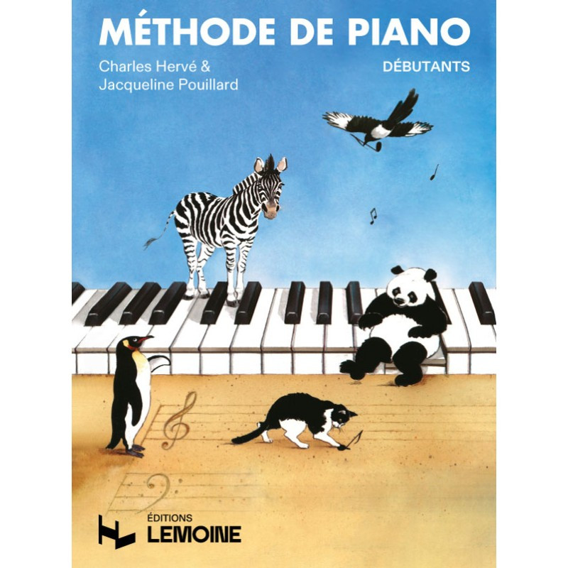 METHODE DE PIANO DEBUTANTS - POUILLARD Jacqueline, HERVE Charles