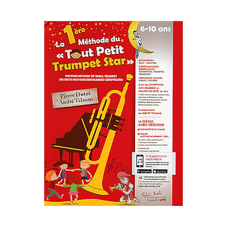 1ere METHODE DU TOUT PETIT TRUMPET STAR ED MARTIN