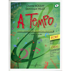 A tempo : écrit. Volume 4 -...