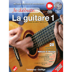 JE DEBUTE... LA GUITARE 1...