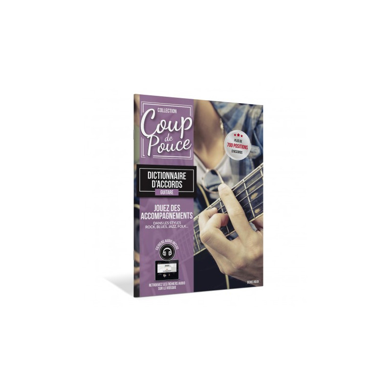 Coup de pouce dictionnaire d'accords guitare