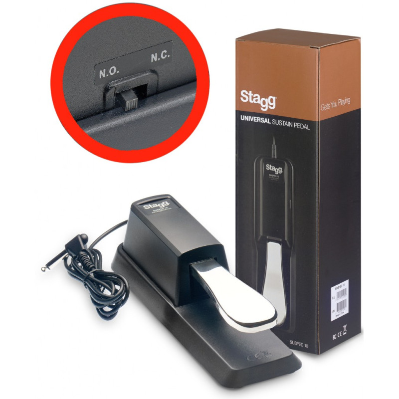 Pédale de Sustain Universelle - Stagg
