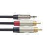 CABLE 10M Y MINI JACK 2 RCA