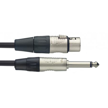 3M CABLE MICRO XLRf-JCKm DLX