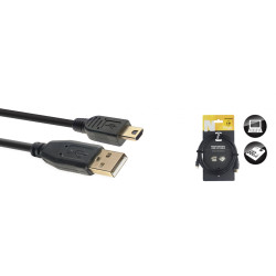 3M CABLE USB/A-MINI A 2.0