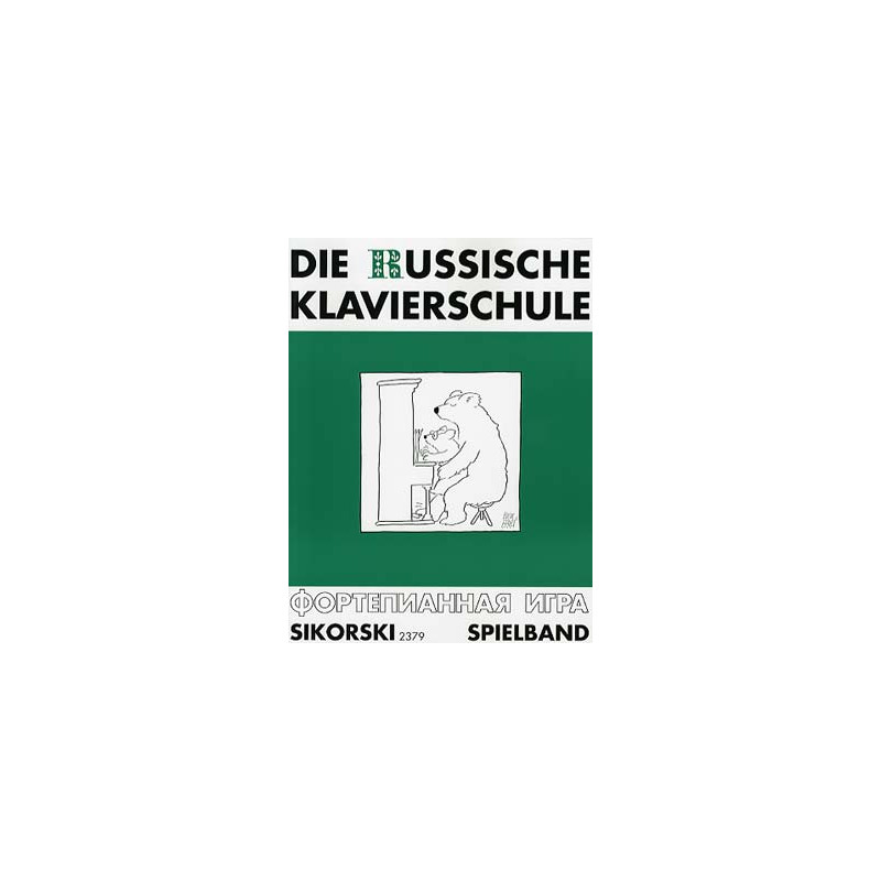 Die Russische Klavierschule - Spielband ohne CD