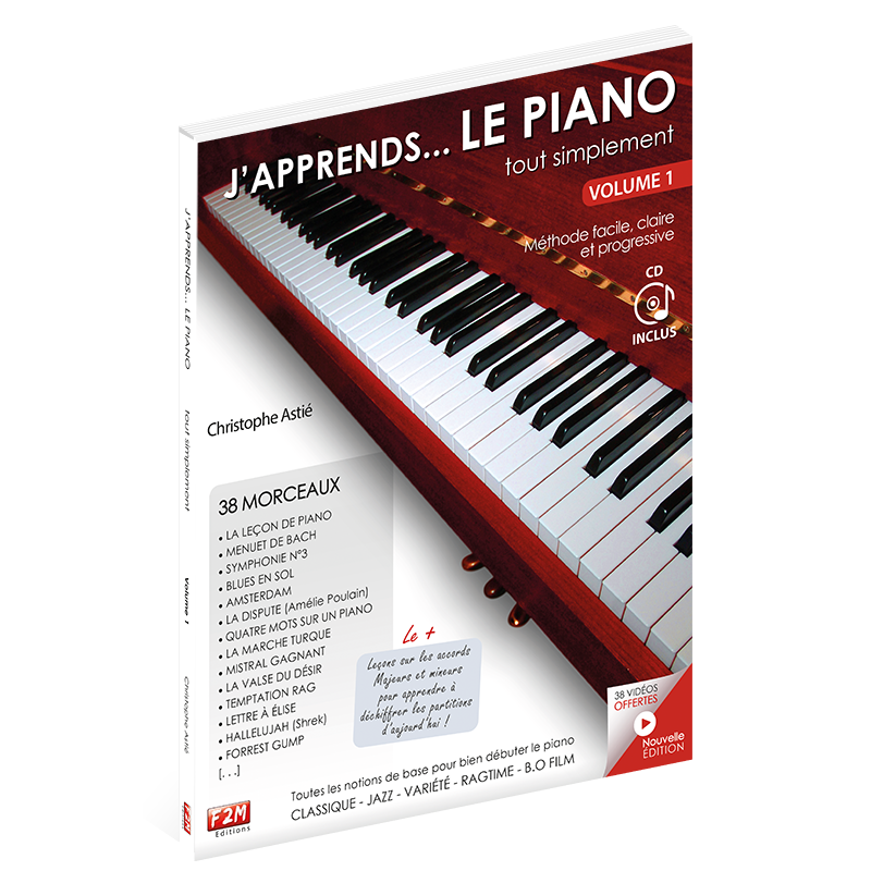 J'apprends LE PIANO tout simplement - Volume 1