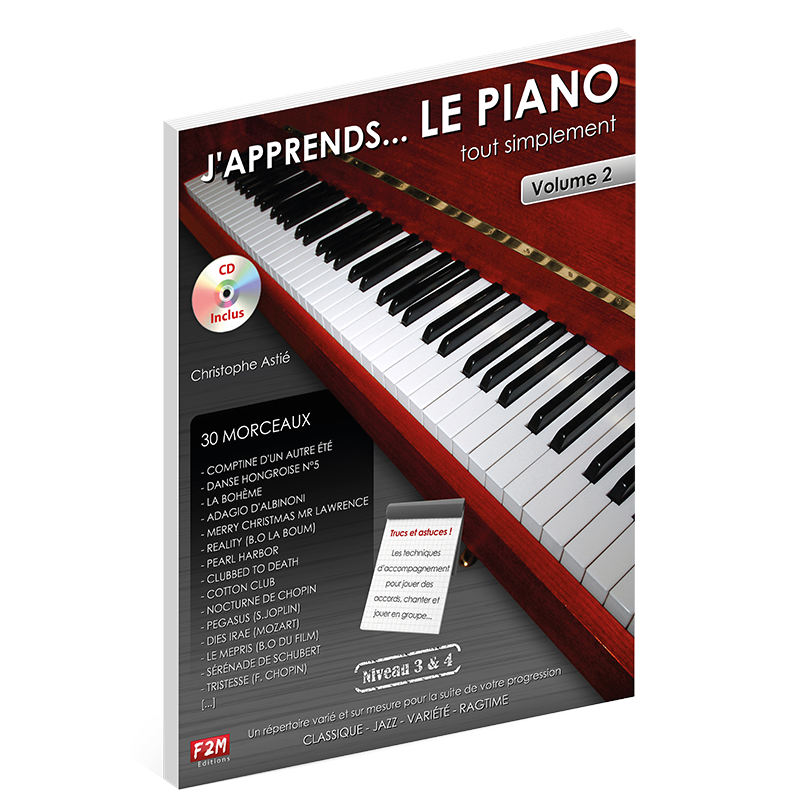 J'apprends LE PIANO tout simplement - Volume 2