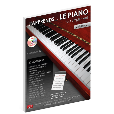 J'apprends LE PIANO tout simplement - Volume 2