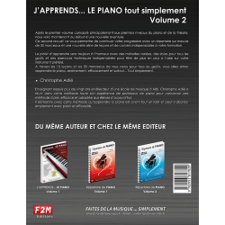 J'apprends LE PIANO tout simplement - Volume 2