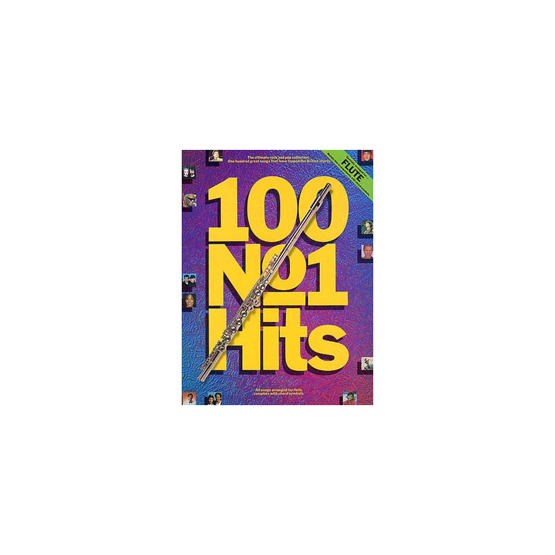 100 NUMBER ONE HITS for flute