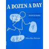 A DOZEN A DAY - E. M. Burnam - Livre 1 (bleu), version française niveau préparatoire