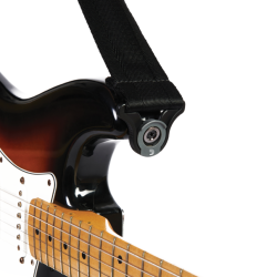 Auto Lock Guitar Strap - Black - D'addario