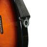 Auto Lock Guitar Strap - Black - D'addario