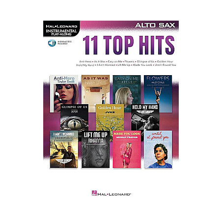 11 TOP HITS Alto Sax