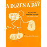 A DOZEN A DAY Book Five : Intermediate - Edna-Mae BURNAM
