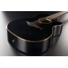 Tramontane 118 Auditorium Bevel Cutaway Electro Black - LÂG