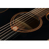 Tramontane 118 Auditorium Bevel Cutaway Electro Black - LÂG