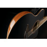Tramontane 118 Auditorium Bevel Cutaway Electro Black - LÂG