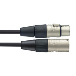 Cable Micro XLR-m XLR-f -...