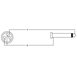 CCM10FP XLRf/Jack TR - CORDIAL