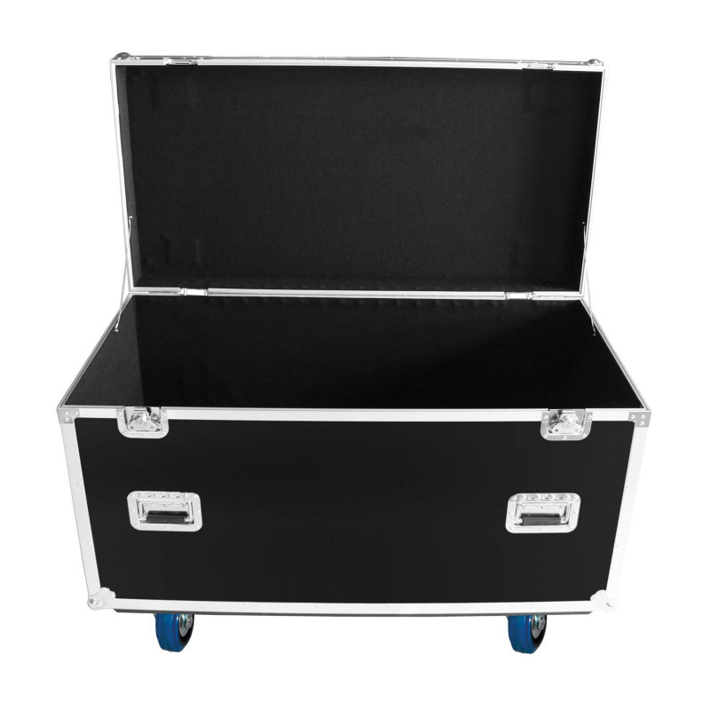 Flight case utilitaire multi-usages avec roues + coupelles