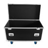 Flight case utilitaire multi-usages avec roues + coupelles