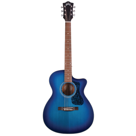 WESTERLY OM-240CE DARK BLUE BURST - GUILD
