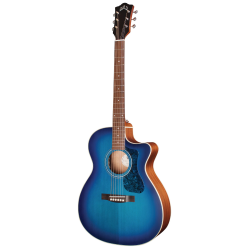 WESTERLY OM-240CE DARK BLUE BURST - GUILD