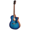 WESTERLY OM-240CE DARK BLUE BURST - GUILD