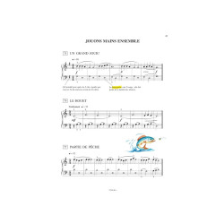 Le Piano en couleurs - QUONIAM Béatrice