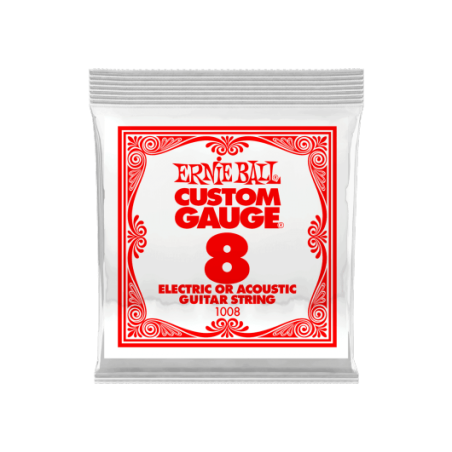 CEB 1008 CORDE ELECTRIQUE ERNIE BALL 008