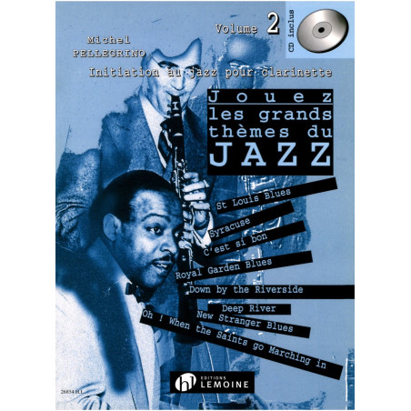 Jouez les grands thèmes du jazz Vol.2 - PELLEGRINO Michel