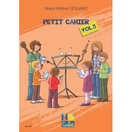 PETIT CAHIER VOL3 DE SICILIANO H CUBE