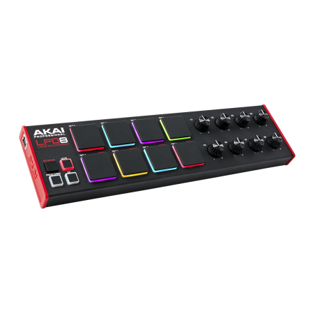 LPD8MK2 CONTROLEUR 8 PADS AKAI