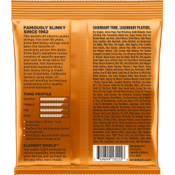 Hybrid slinky 9-46 - pack de 3 - Ernie Ball