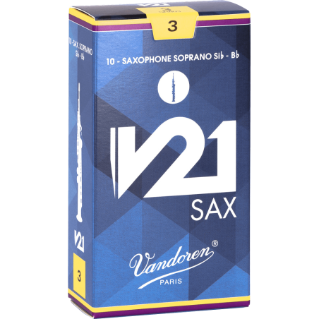 Anches pour Saxophone Soprano V21 Force 3 - Vandoren