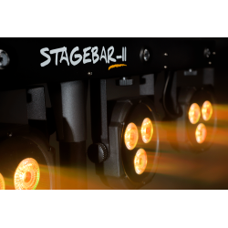 STAGEBAR-II PROJECTEURS A LED 2 EN 1 SUR PIED + PEDALIER