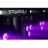 STAGEBAR-II PROJECTEURS A LED 2 EN 1 SUR PIED + PEDALIER