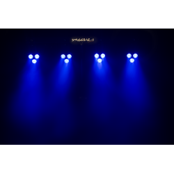 STAGEBAR-II PROJECTEURS A LED 2 EN 1 SUR PIED + PEDALIER