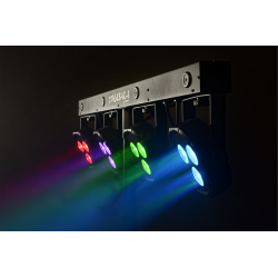 STAGEBAR-II PROJECTEURS A LED 2 EN 1 SUR PIED + PEDALIER
