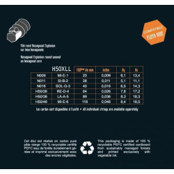 HEXAGONAL EXPLOSION .009-.046 - SAVAREZ ELECTRIC