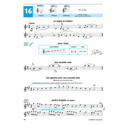 Écouter, lire & jouer Vol.1 Flûte Traversière - Jean Castelain