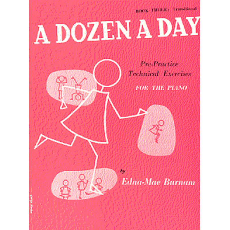 A Dozen a Day Book 3 + Audio - Edna-Mae Burnam