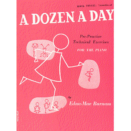 A Dozen a Day Book 3 + Audio - Edna-Mae Burnam