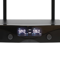 MW 200MH DOUBLE MICROS MAIN UHF POWER ACOUSTIC