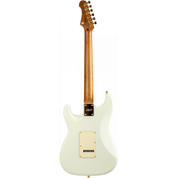 JS 380 Olympic White Gold érable torréfié canadien - Jet Guitars