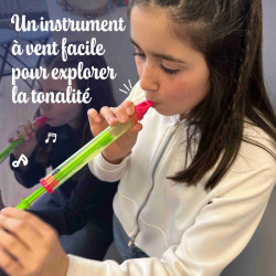 FLUTE A COULISSE TRANSPARENTE - Fuzeau