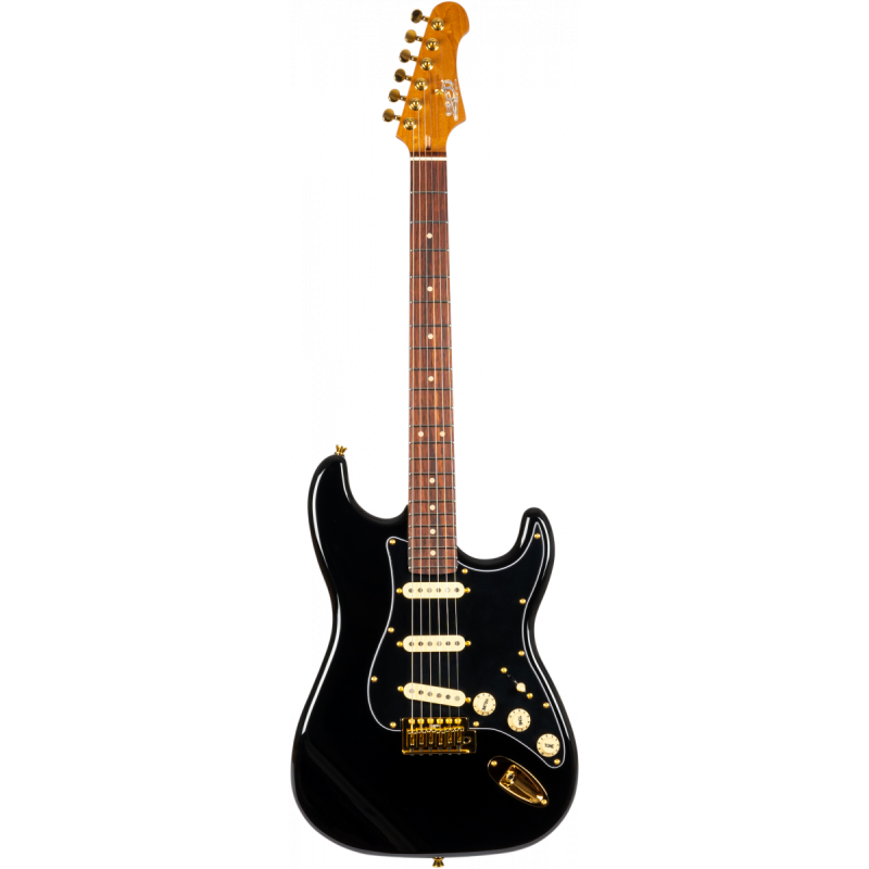JS380BKG GUITAR JET GUITARS BLACK GOLD
